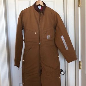 Carhartt Quilt-lined duck coveralls